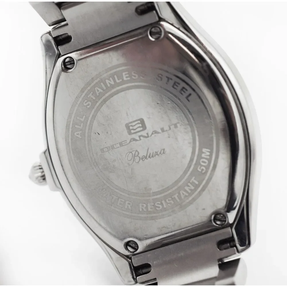 Oceanaut Beluza Women's Tonneau Diamond Crystal Watch Mother of Pearl Dial